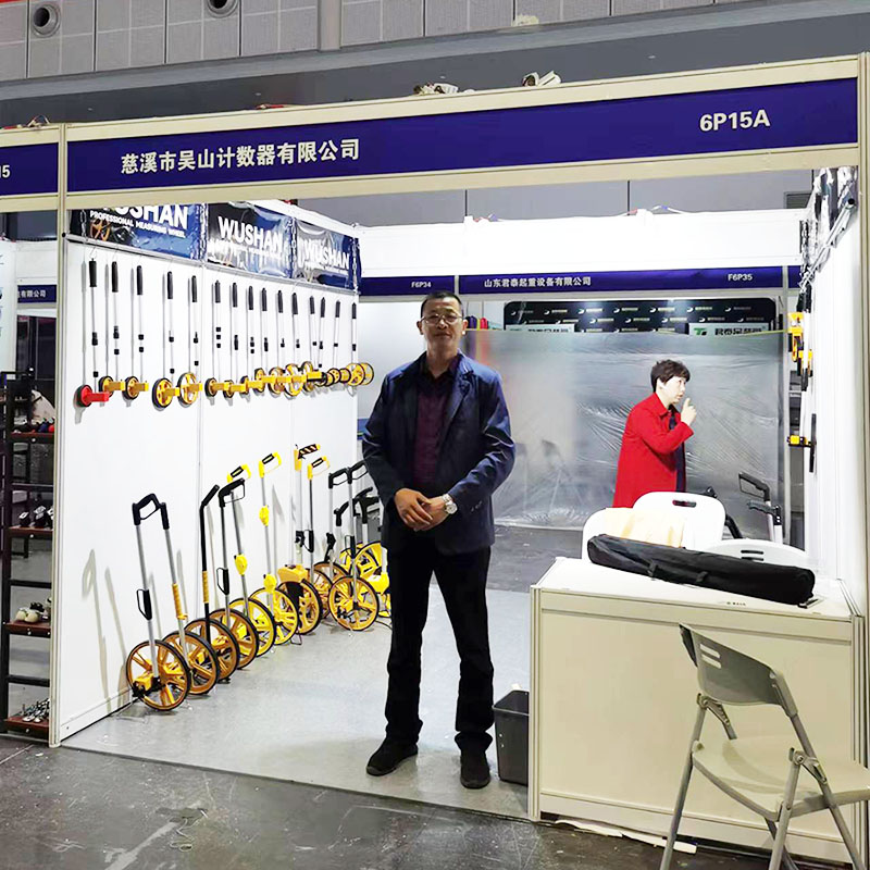 Ipinakita ng Cixi Wushan Counter Co., Ltd. ang State-of-the-Art Measuring Wheel sa China International Hardware Fair sa Shanghai